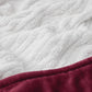 Solid Flannel Heated Blanket