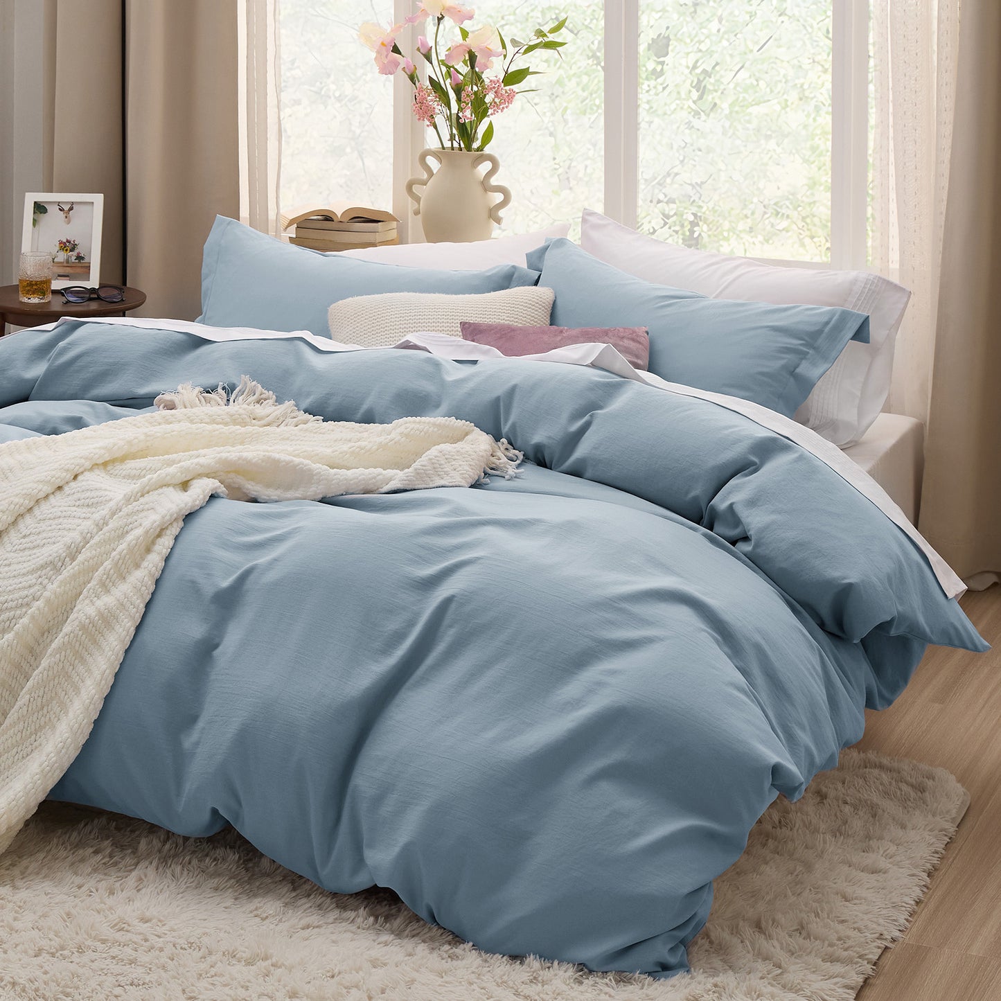 GentleSoft™ Ultra Soft Hypoallergenic Microfiber Duvet Cover Set