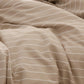 GentleSoft® Striped Washed Cotton Duvet Cover Set