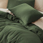 Rayon From Bamboo Cotton Muslin Duvet Cover Set