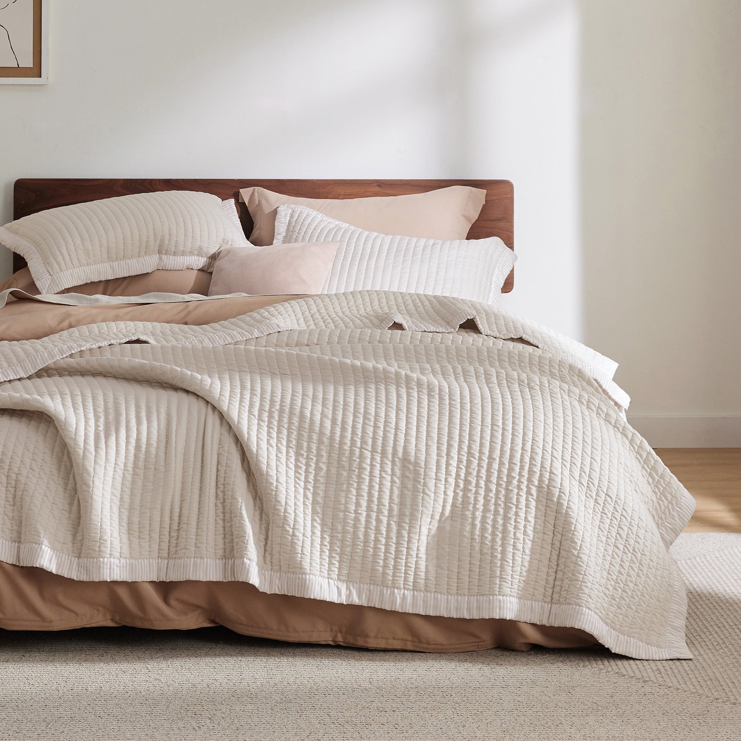 Corduroy Pattern Quilt Set