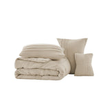 Pinch Pleat Comforter Set