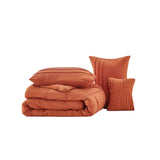 Pinch Pleat Comforter Set