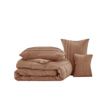 Pinch Pleat Comforter Set