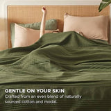 Bedsure Quilted Cotton Modal Blanket