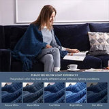 Versatile Knit Woven Chenille Blanket