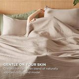 Bedsure Quilted Cotton Modal Blanket