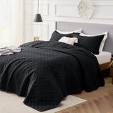 Bedsure Diamond Soft Ultrasonic Quilt Set