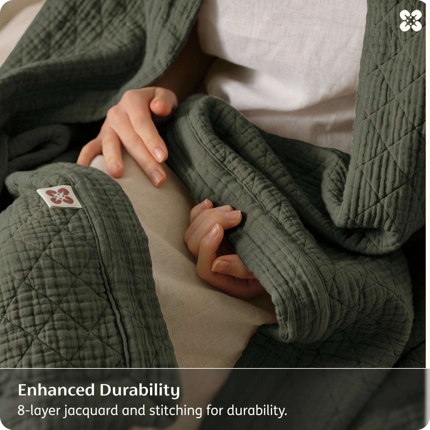 8-Layer Cotton Muslin Blanket