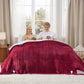 GentleSoft® Solid Flannel Heated Blanket
