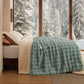 Bubble Faux Fur Heated Blanket