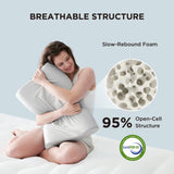 Bedsure Contoured Cooling Pillow