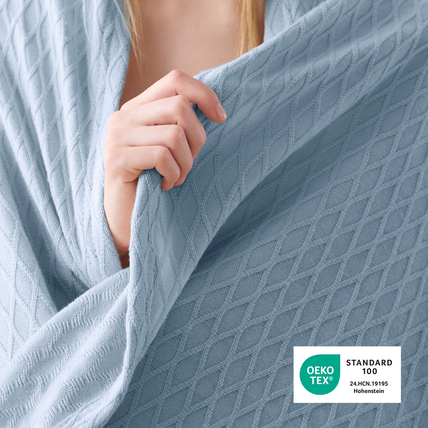 Diamond Texture Cooling Blanket