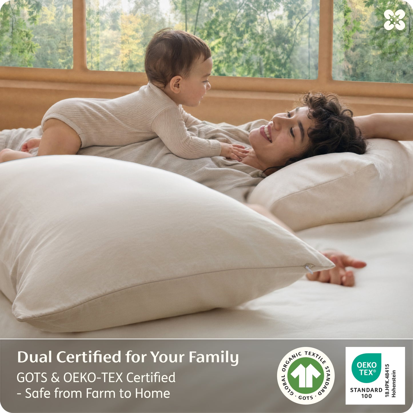 100% Organic Cotton Pillowcases