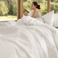 GentleSoft™  Slub Cotton Duvet Cover Set