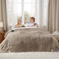 GentleSoft® Solid Flannel Heated Blanket