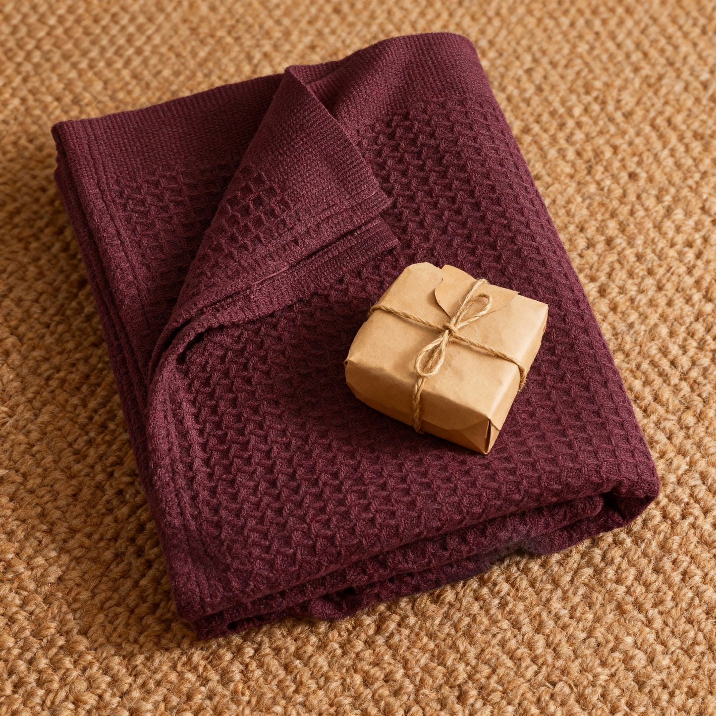 Cotton Waffle Weave Blanket