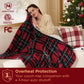 GentleSoft® Plaid Flannel Heated Blanket