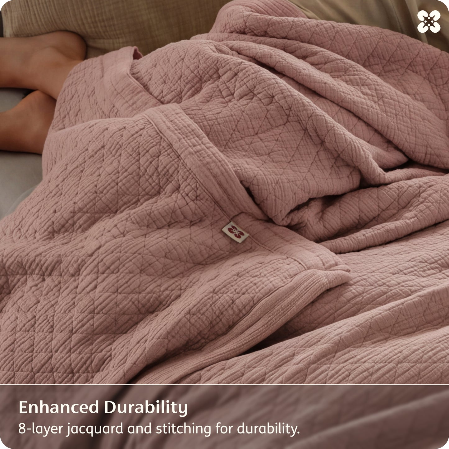 8-Layer Cotton Muslin Blanket