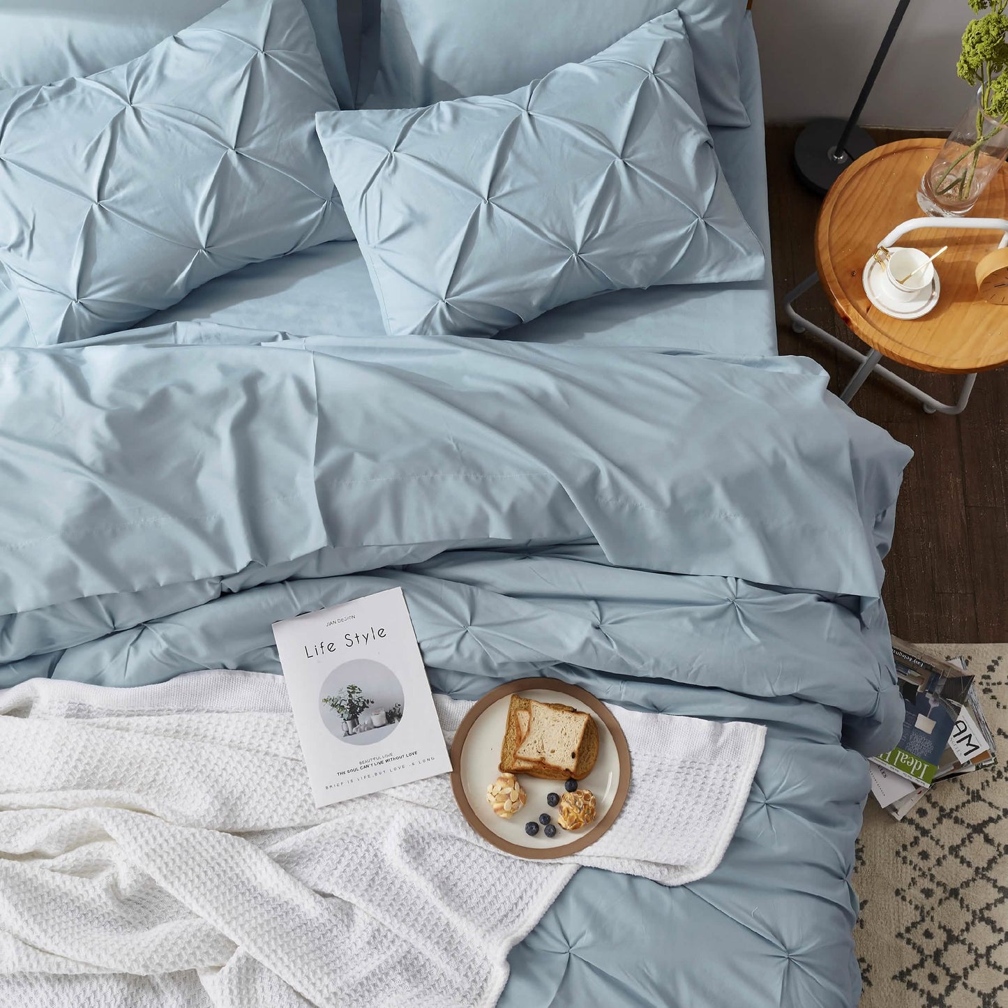 GentleSoft™ Pintuck Bed-in-a-Bag