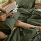 GentleSoft™  Slub Cotton Duvet Cover Set