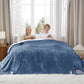 GentleSoft® Solid Flannel Heated Blanket