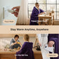 Heated Shaggy Fleece Blanket Hoodie