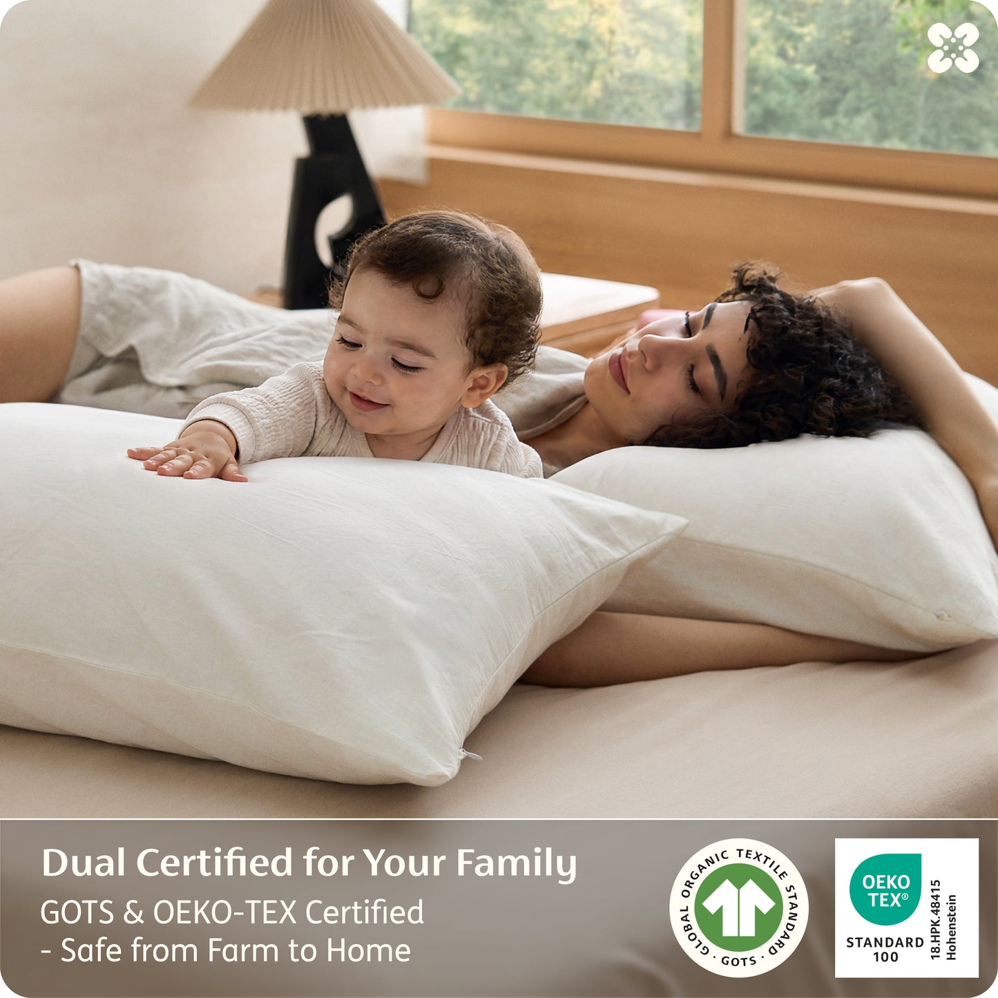100% Organic Cotton Pillowcases