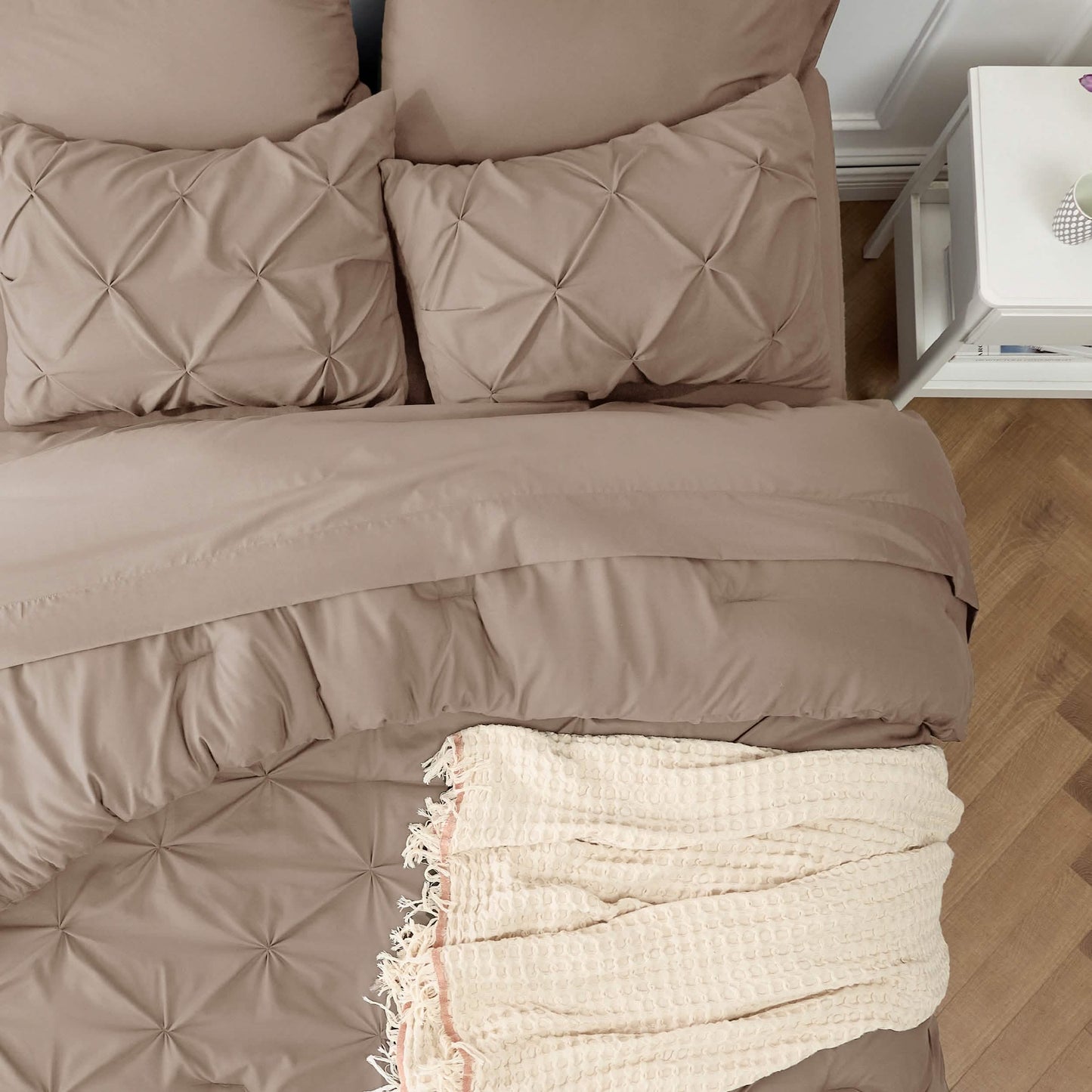 GentleSoft™ Pintuck Bed-in-a-Bag