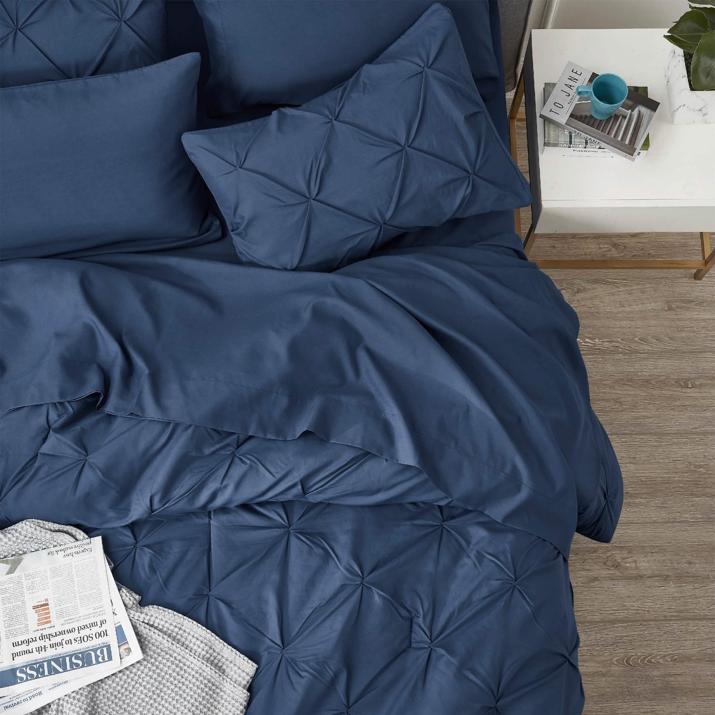GentleSoft™ Pintuck Bed-in-a-Bag