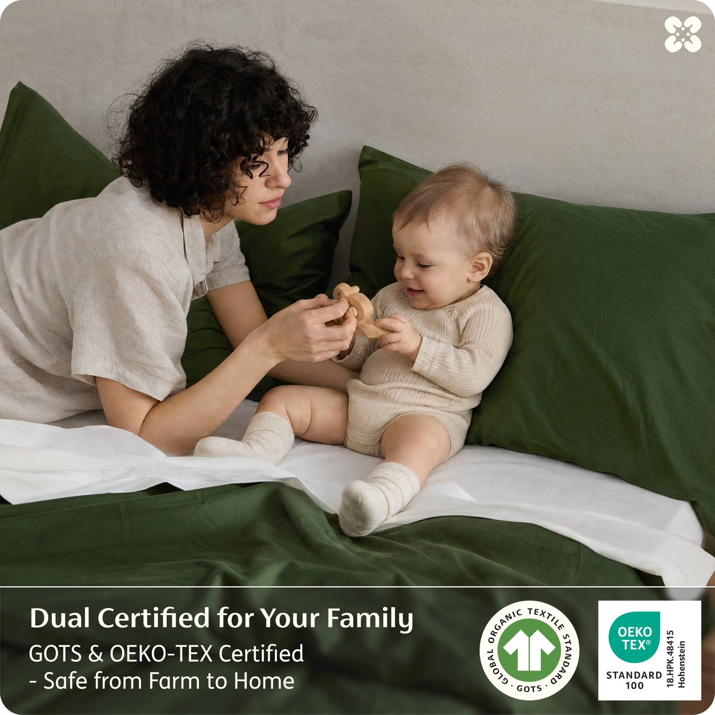 100% Organic Cotton Pillowcases