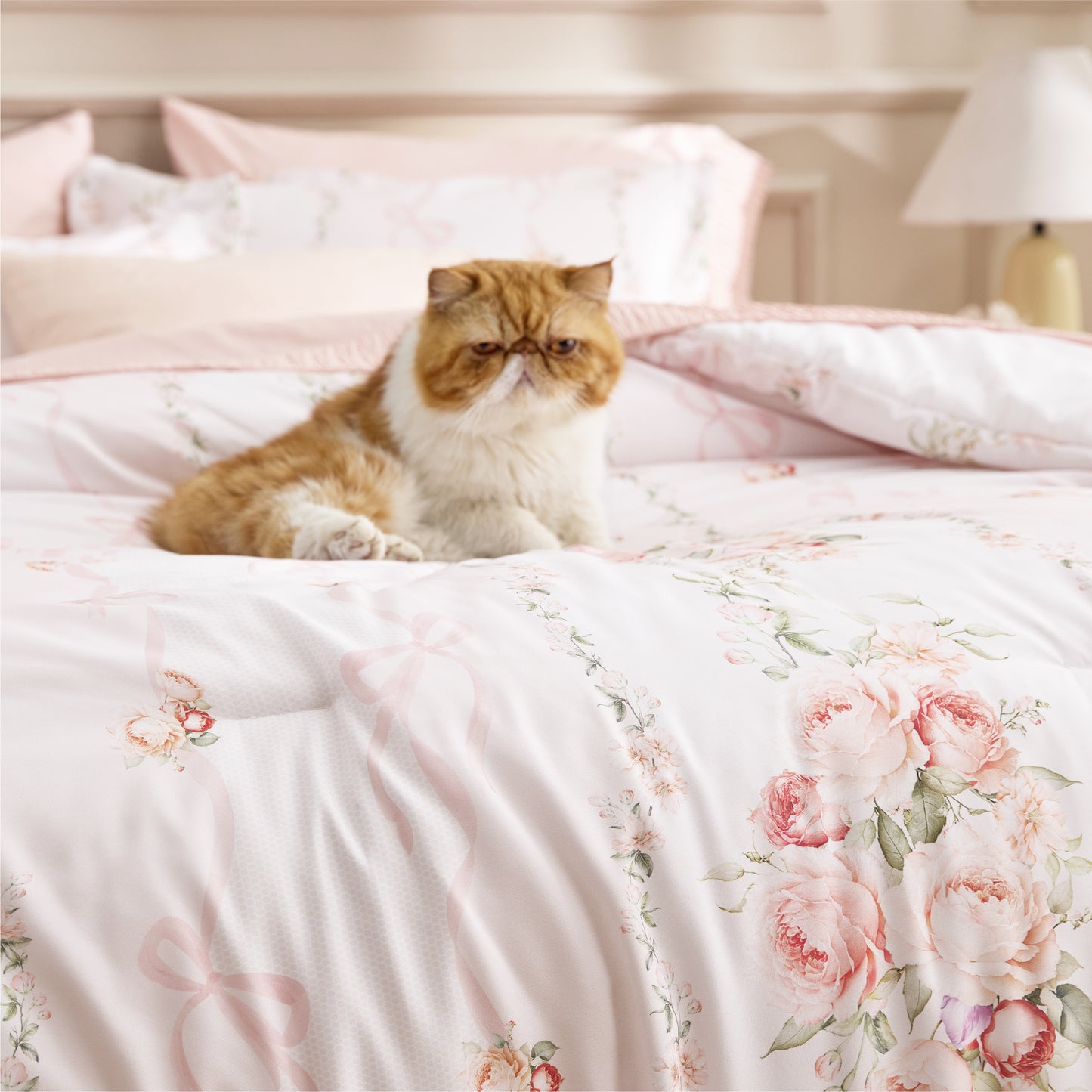 Floral Comforter Set