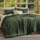 Rayon From Bamboo Cotton Muslin Duvet Cover Set