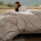 GentleSoft™  Slub Cotton Duvet Cover Set