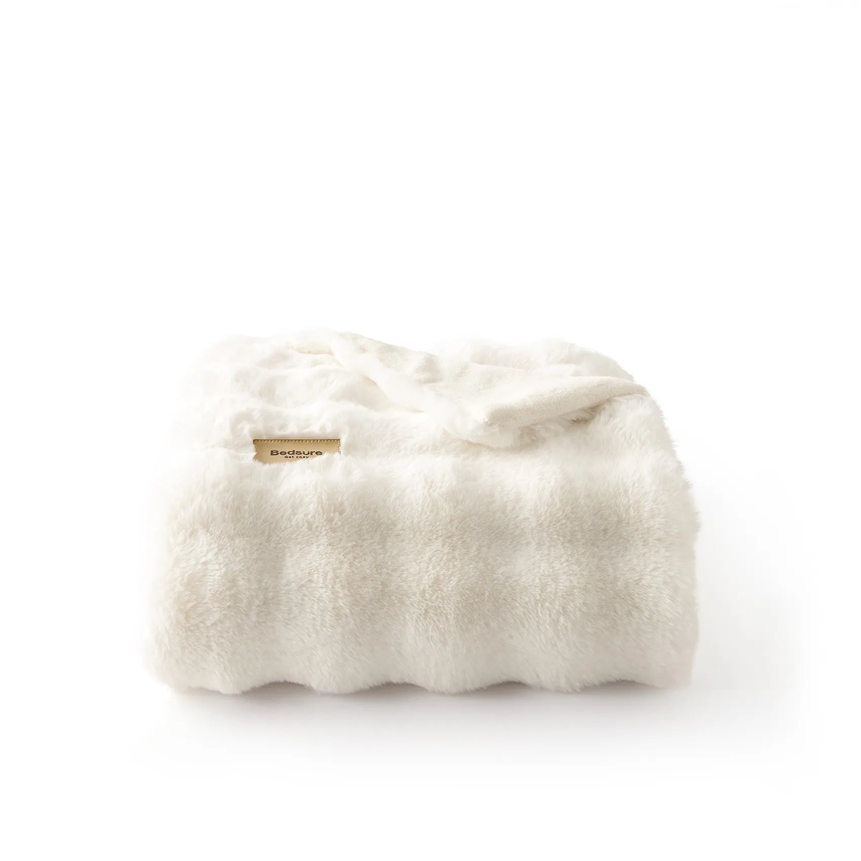 Bubble Faux Fur Blanket