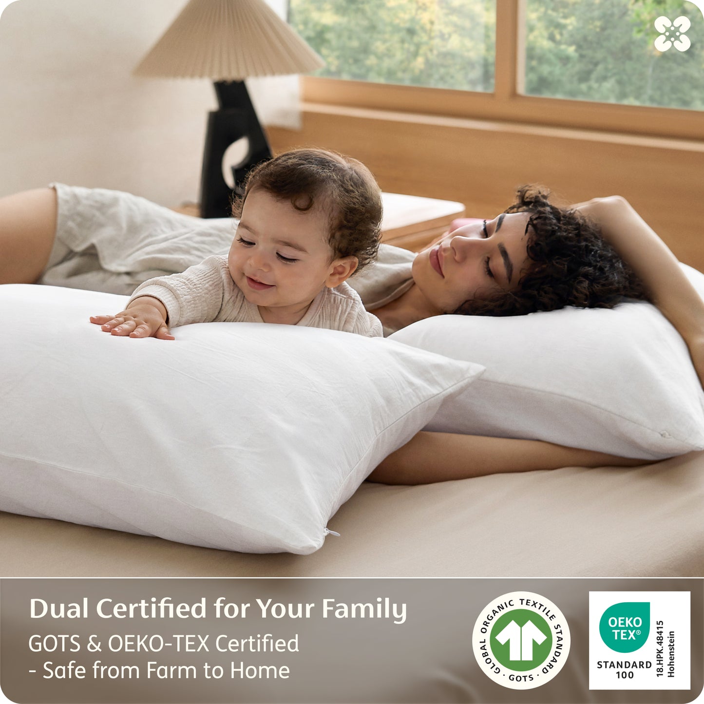 100% Organic Cotton Pillowcases