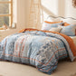 PureWoven™ 100% Cotton Patterned Duvet Cover Set