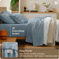 6-Piece Washed Cotton Sheet Set