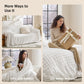 3D Cloud Bubble Flannel Duvet Cover