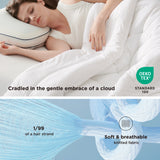 Bedsure Cooling Comforter for Hot Sleepers Q-Max>0.4