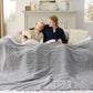 GentleSoft® Ribbed Heated Blanket