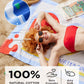 GentleSoft™ U by 100% Cotton - Watercolors Oversized Beach Towel