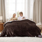GentleSoft® Solid Flannel Heated Blanket