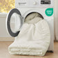Prewashed Plain Comforter Set