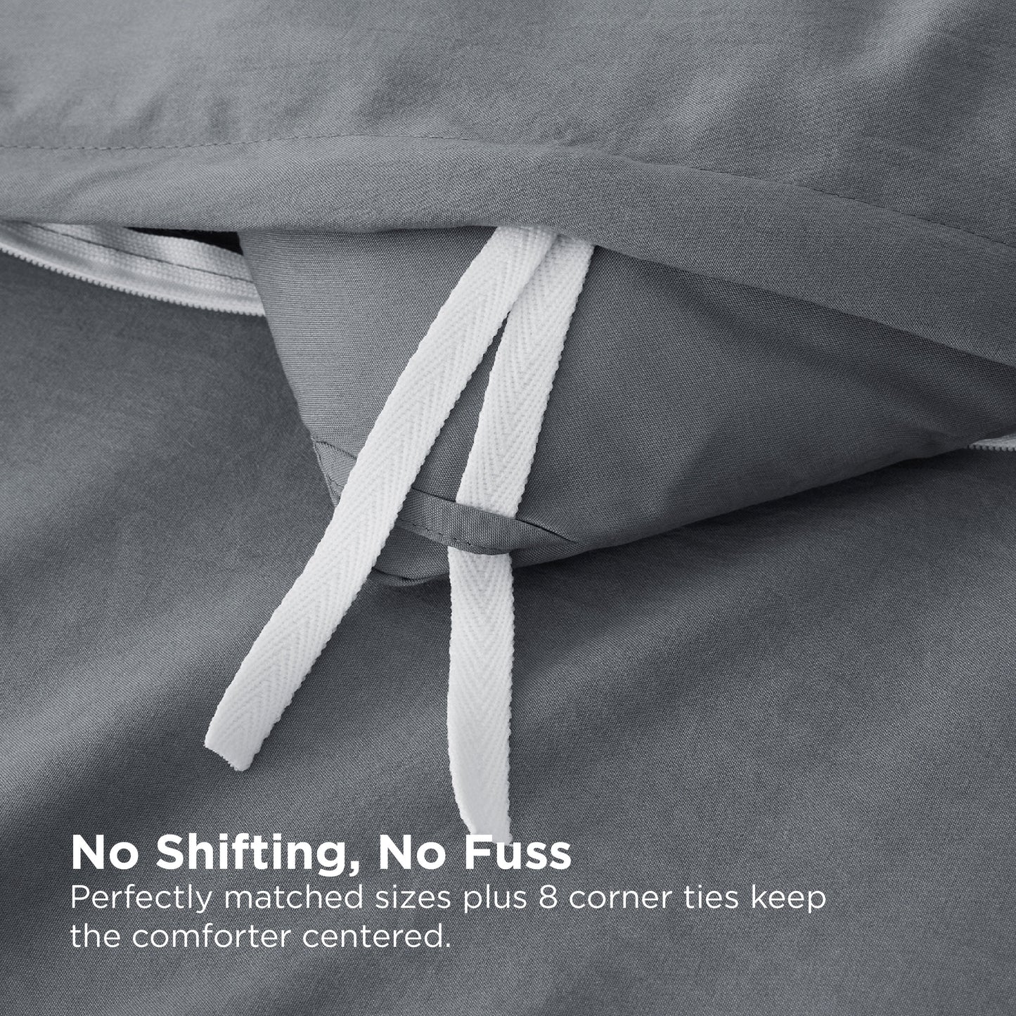 Prewashed Cotton-like Down Alternative Bed-in-a-bag