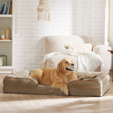 Orthopedic Flannel Dog Sofa