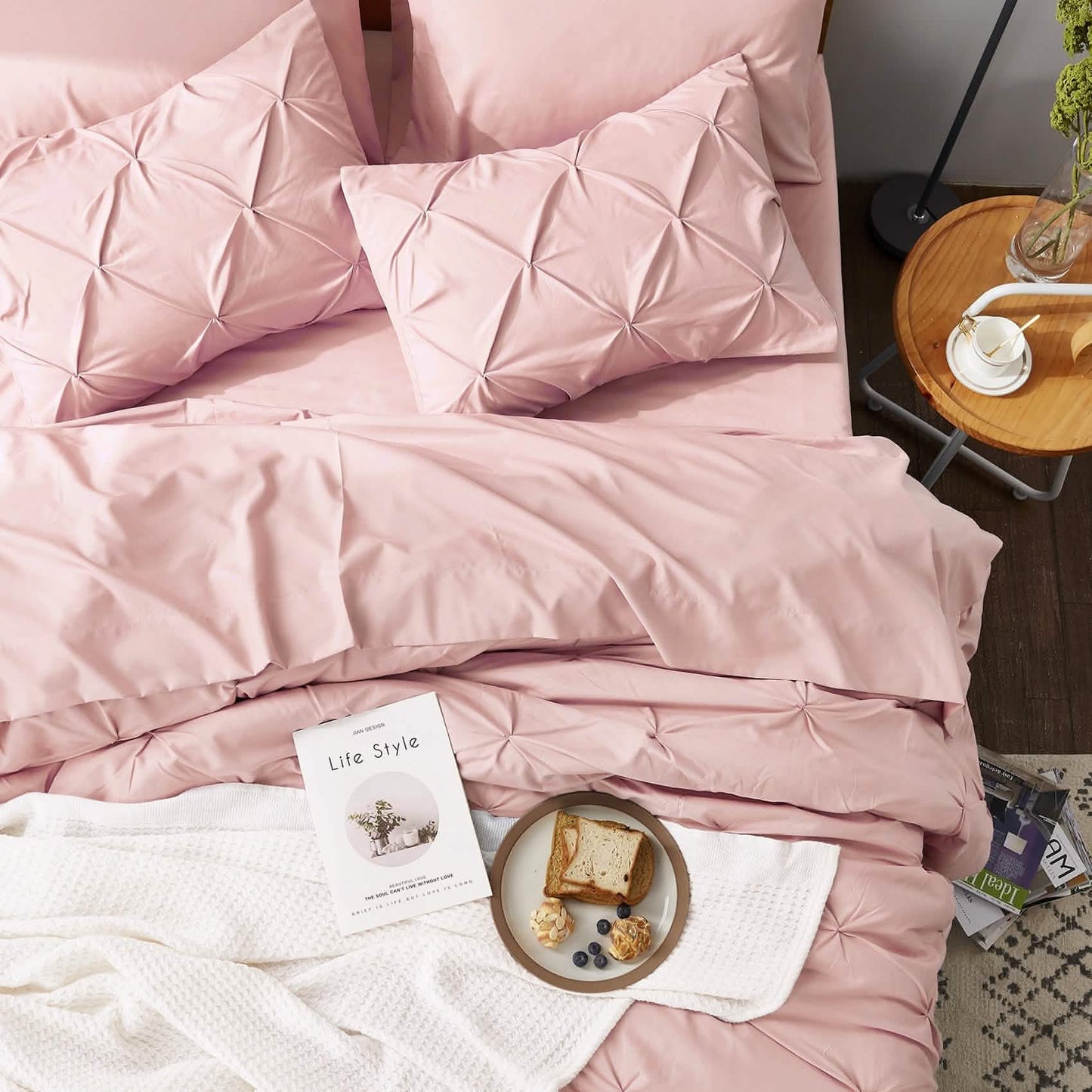 GentleSoft™ Pintuck Bed-in-a-Bag