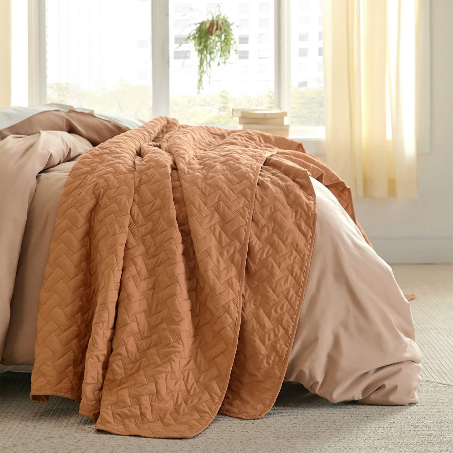Basket-weave Quilt Set