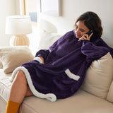 Sherpa Fleece Wearable Blanket Short