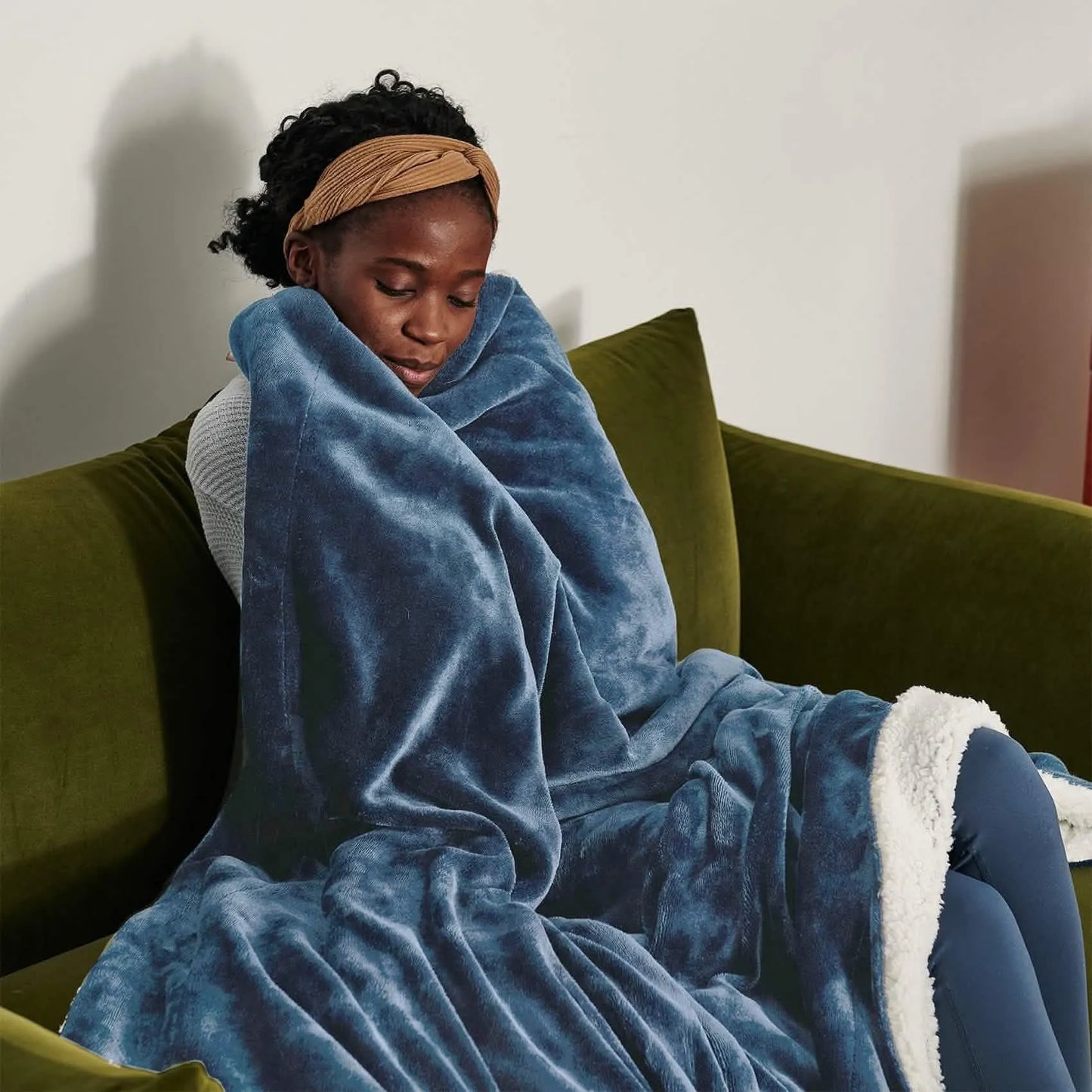 GentleSoft™ Sherpa Fleece Blanket